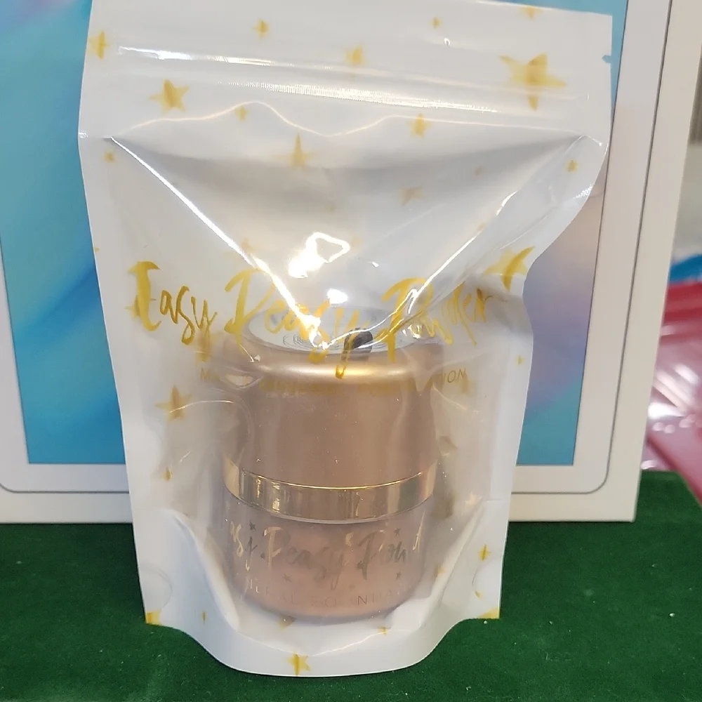 Belle Beauty by Kim Gravel Easy Peasy Powder Matte Mineral Foundation New - TAN